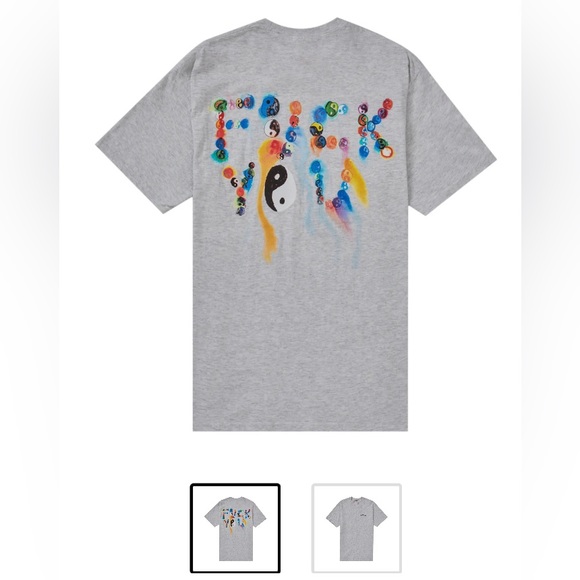 SUPREME Authentic Ying Yang “F*%# You” graphic tee. NEW - Picture 10 of 11